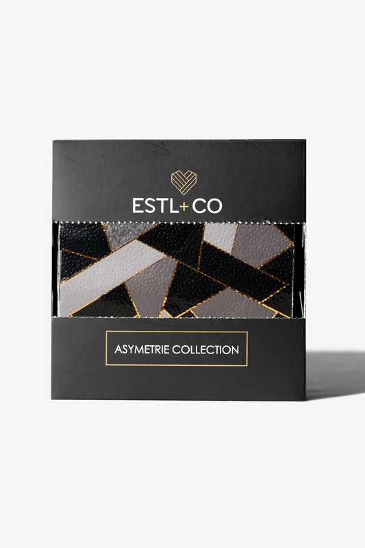 Asymetrie Hair Foils - Black + Gold - ESTL+CO