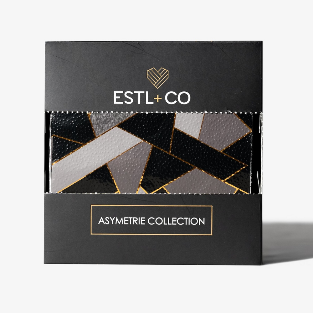 Asymetrie Hair Foils - Black + Gold - ESTL+CO