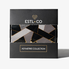 Asymetrie Hair Foils - Black + Gold - ESTL+CO